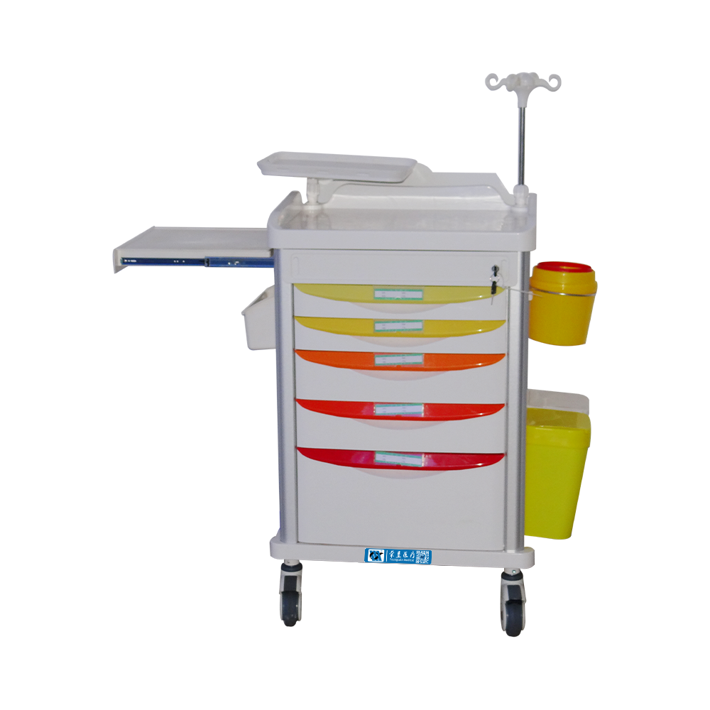 BDT221 Medical ABS Mobile Hospital Emergency Trolley