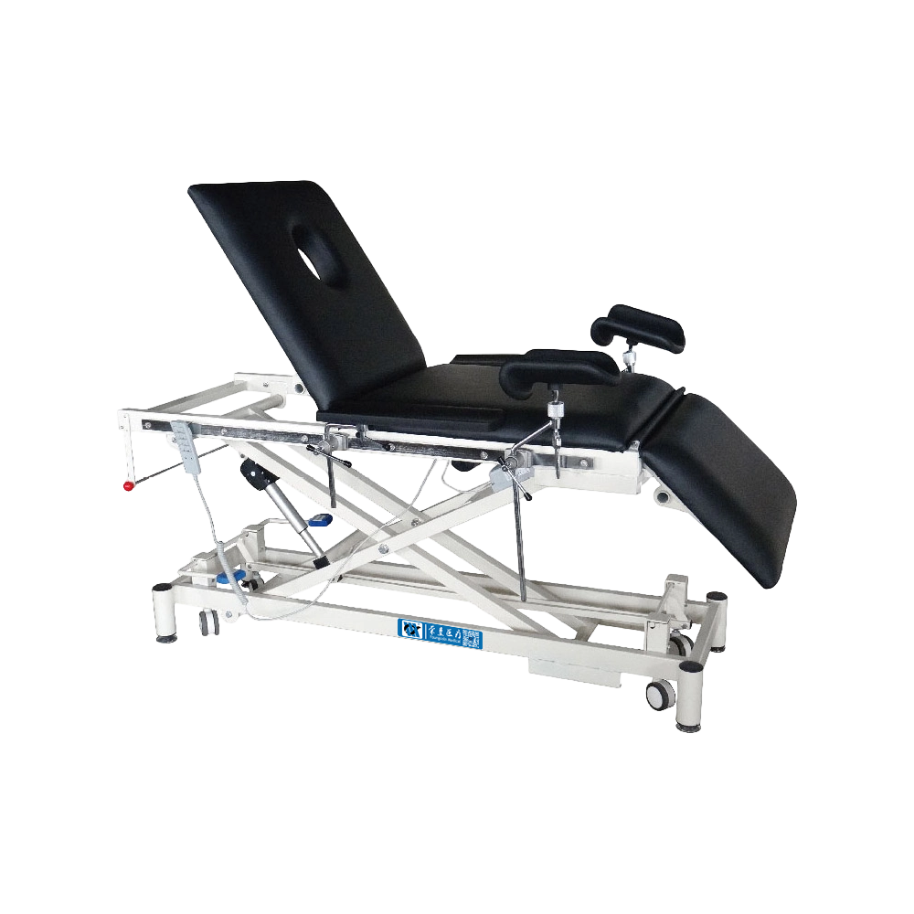 YC-C106(II) Medical Mobile Power Treatment Table with Back section adjustment