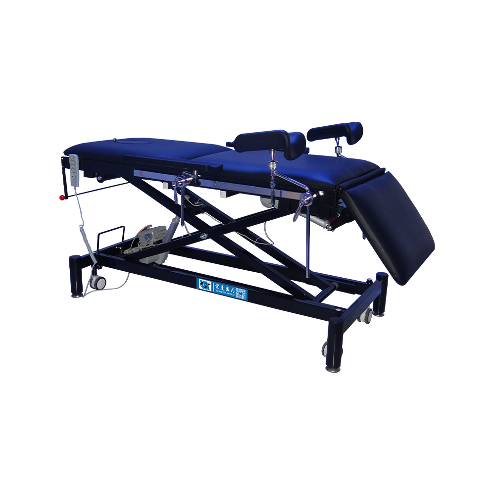 YC-C106(II) Medical Mobile Power Treatment Table with Back section adjustment