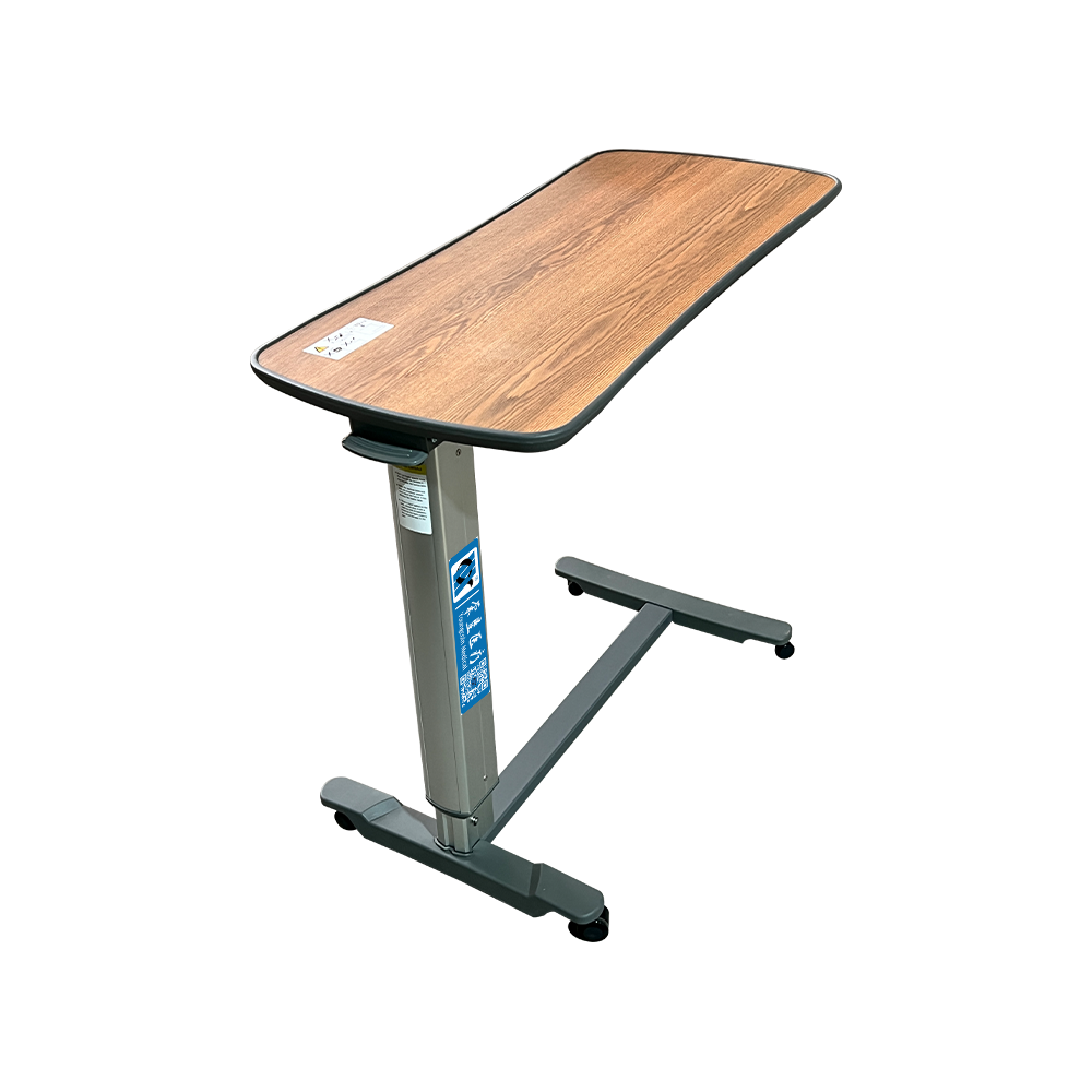 BDCB22(II) Adjustable Over-bed Table with Wheels