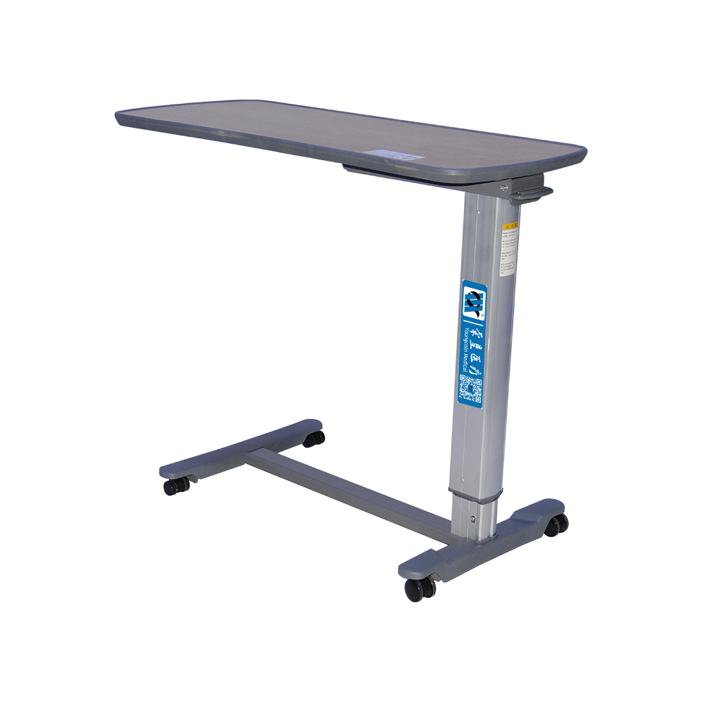 BDCB22(II) Adjustable Over-bed Table with Wheels