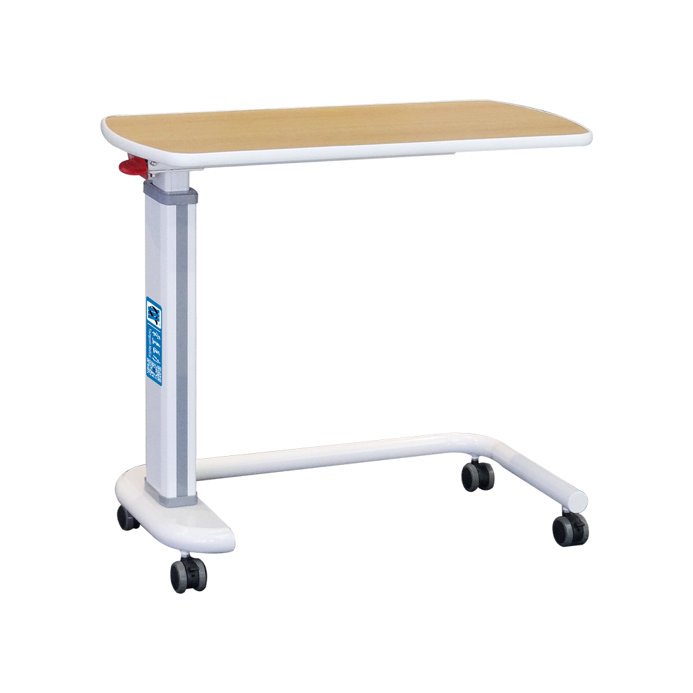 BDCB26 Adjustable Medical Dining Table with Wheels