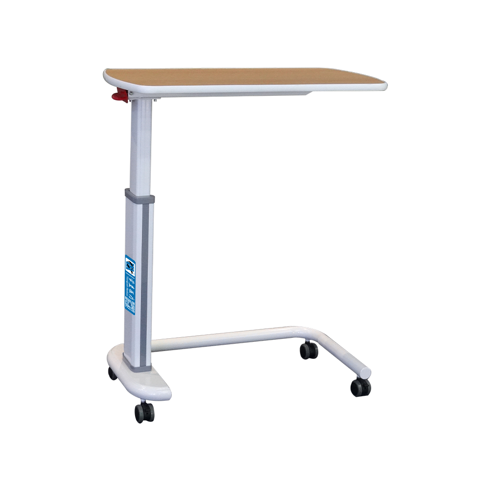 BDCB26 Adjustable Medical Dining Table with Wheels