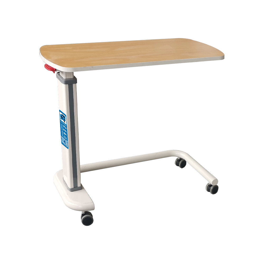 BDCB26 Adjustable Medical Dining Table with Wheels
