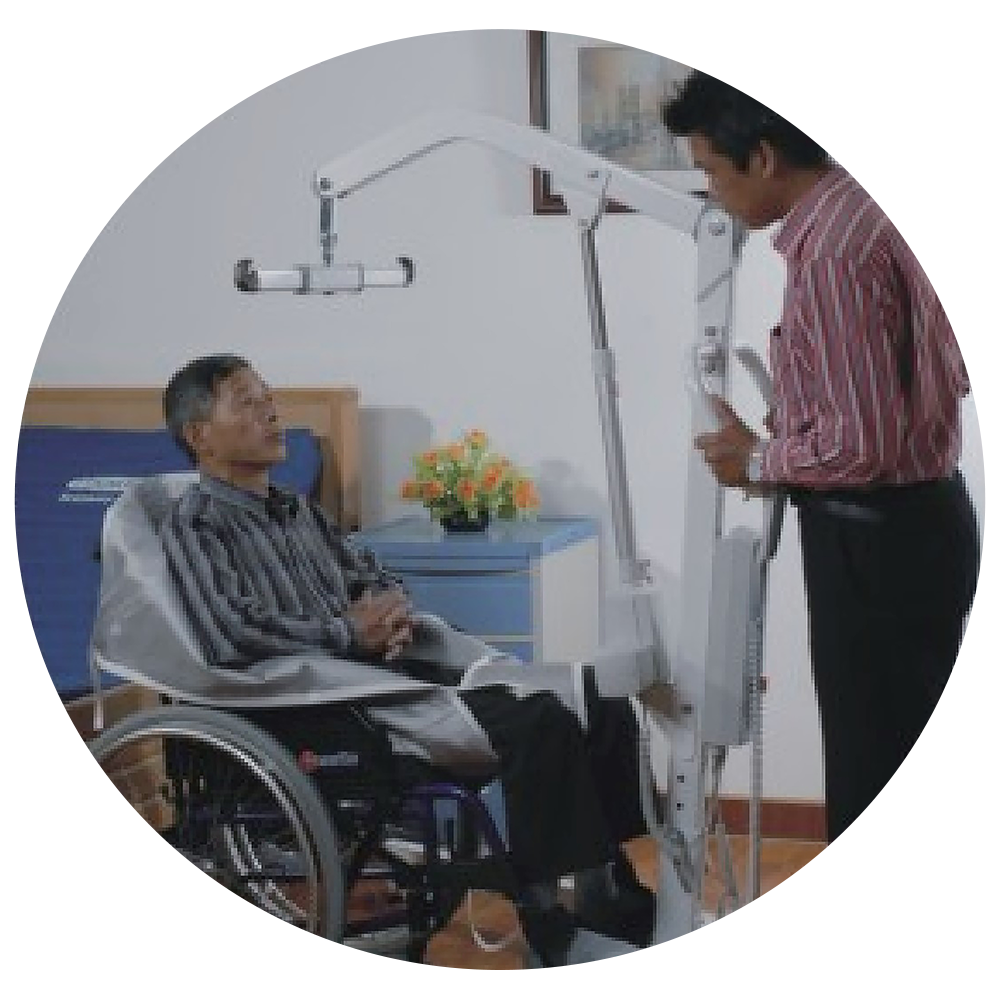 BDE603 Medical Patient Lifter by Actuator System