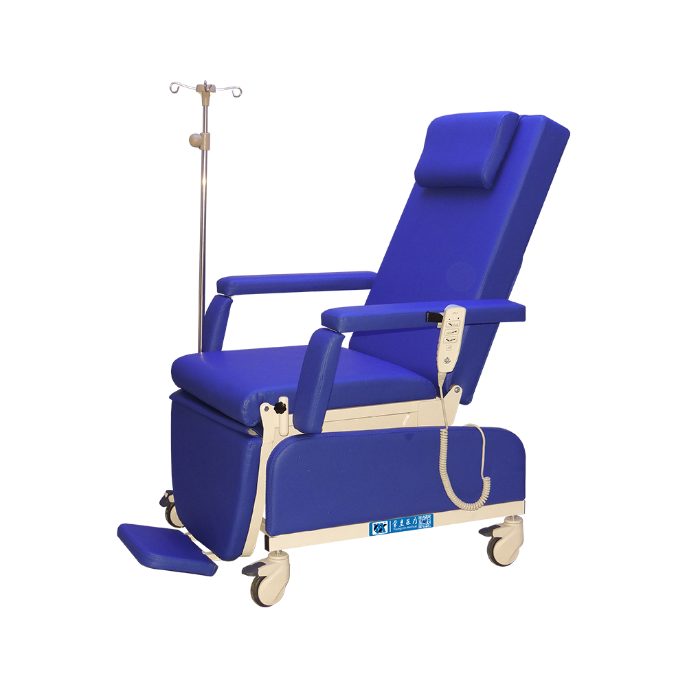 YC-C111 Comfortable Electric Dialysis Hemodialysis Chairs With two positions