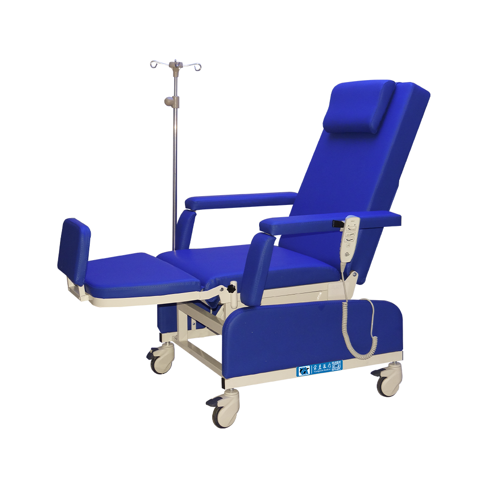 YC-C111 Comfortable Electric Dialysis Hemodialysis Chairs With two positions