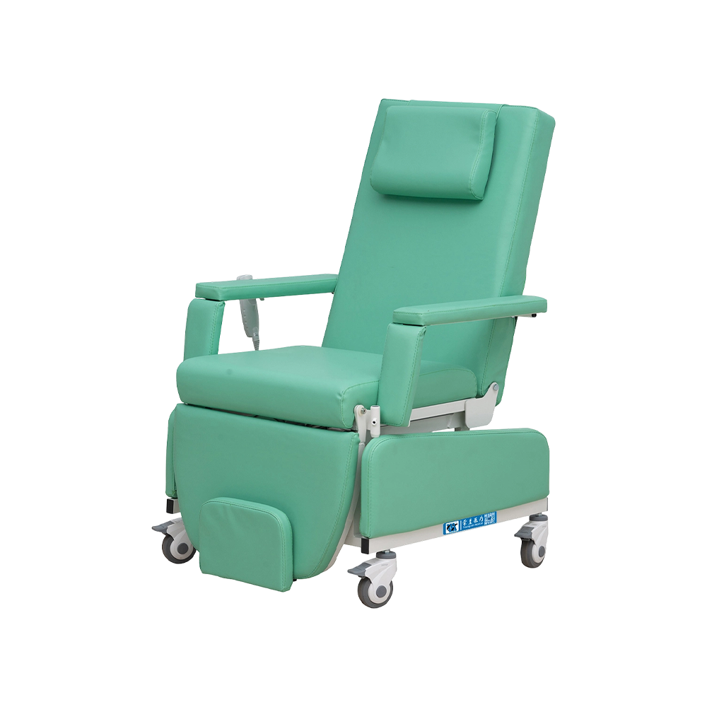 YC-C111 Comfortable Electric Dialysis Hemodialysis Chairs With two positions