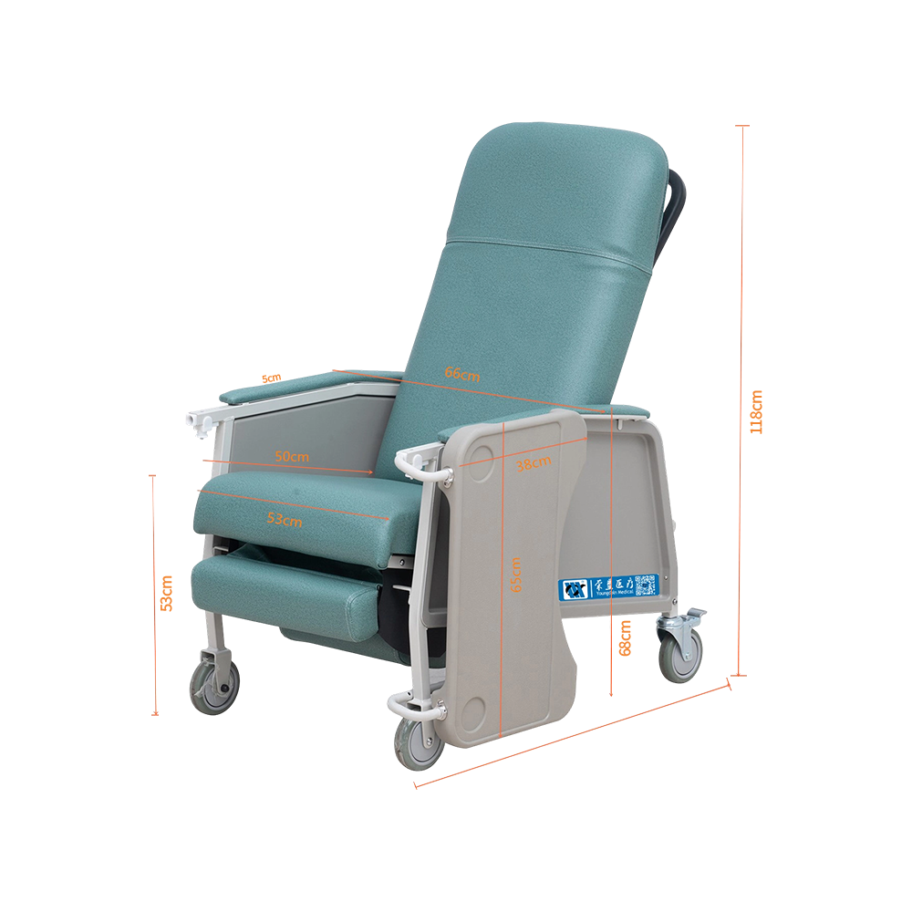 BDEC601 Comfortable Three-Position Reclining Geriatric Chair