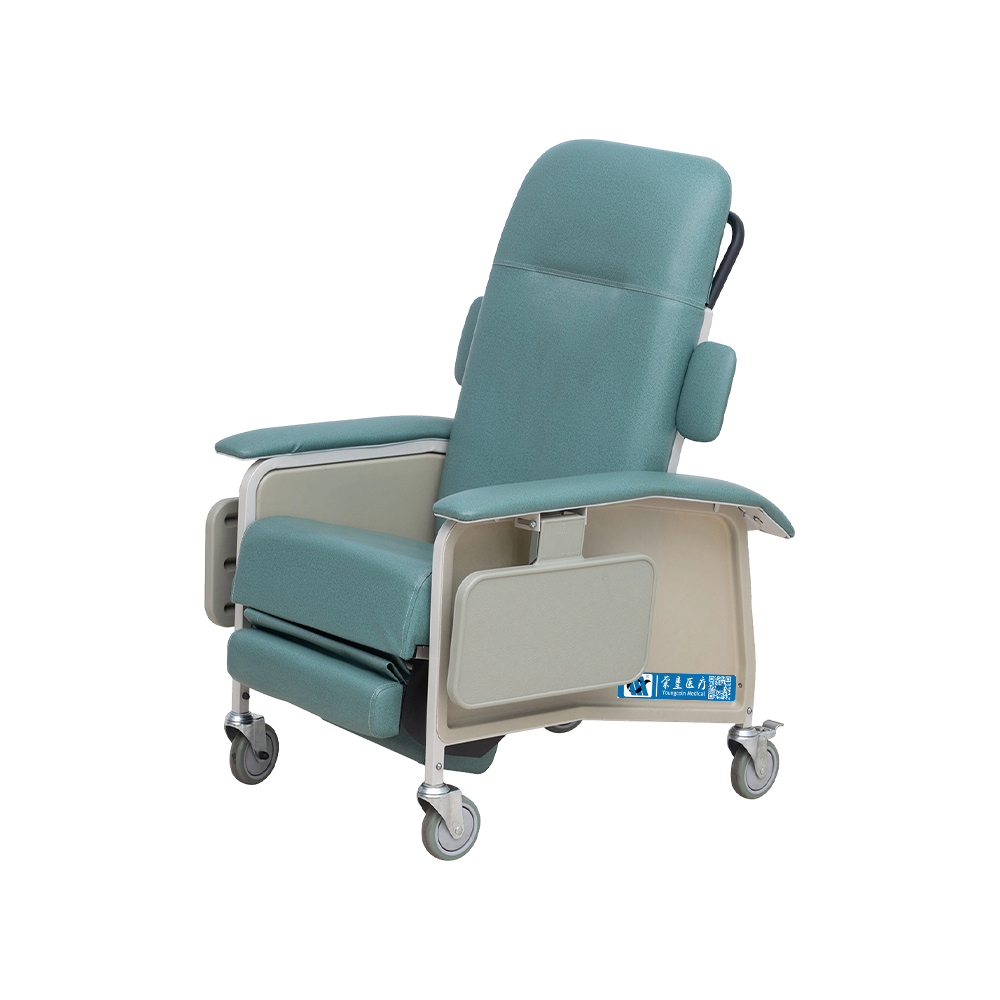 BDEC602 Comfortable Four positions Reclining Geriatric Chair