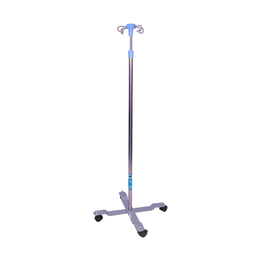 BDT221 Mobile Stainless Steel IV Pole