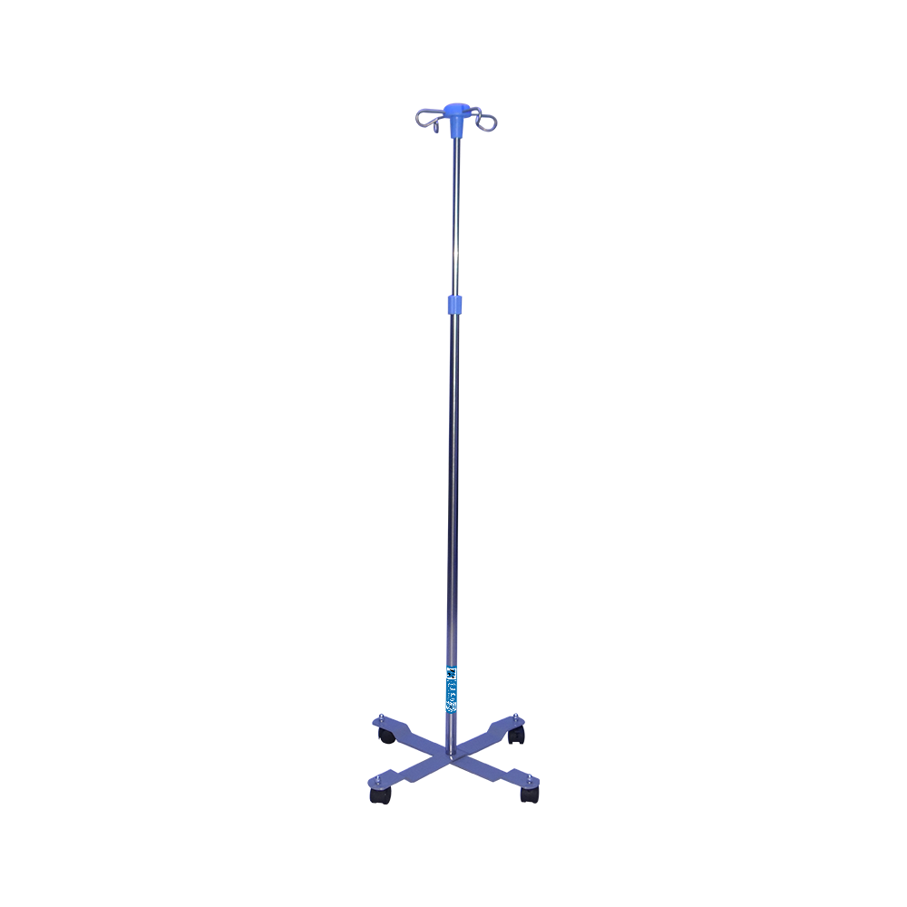 BDT221 Mobile Stainless Steel IV Pole