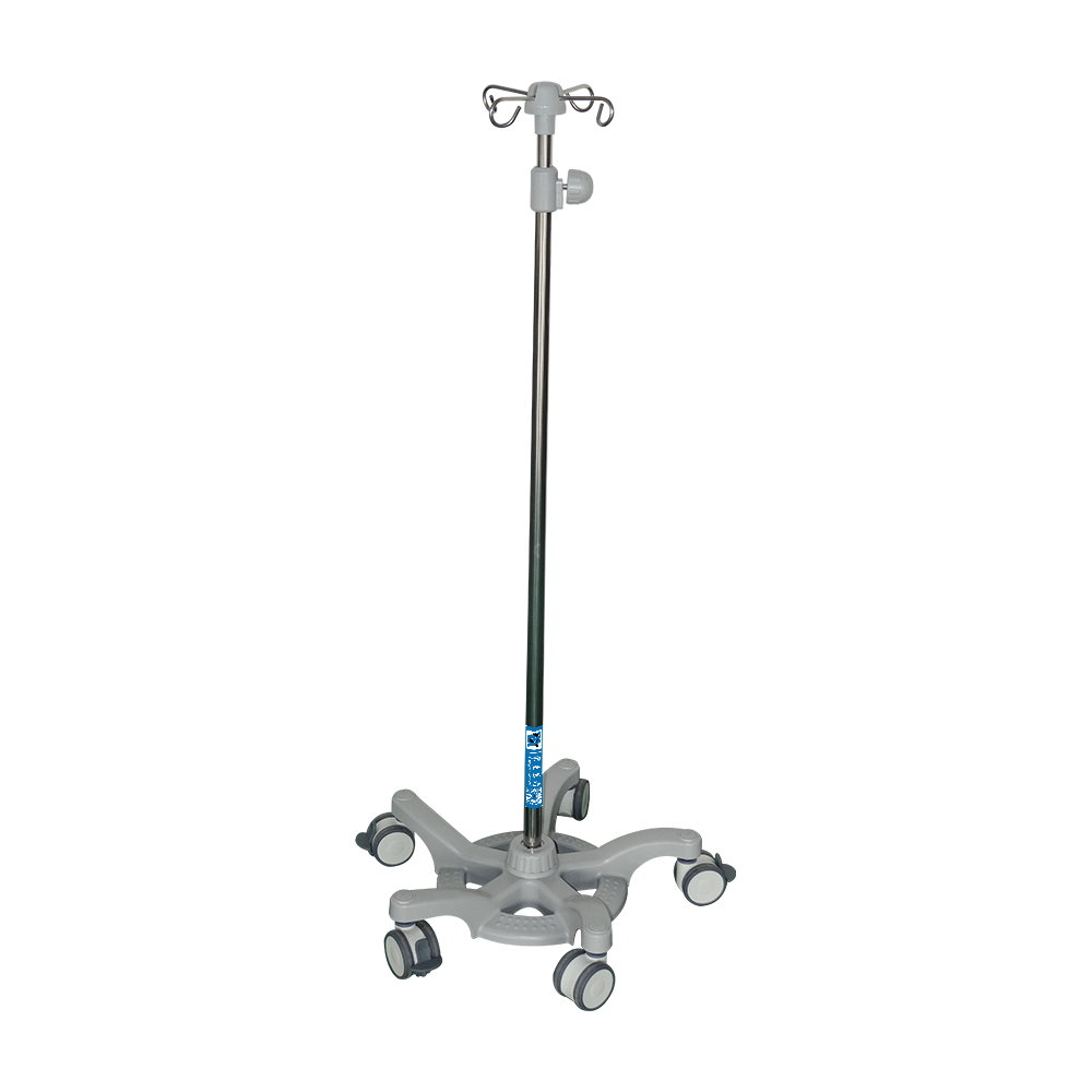 BDT222 Mobile Stainless Steel Infusion with Hooks