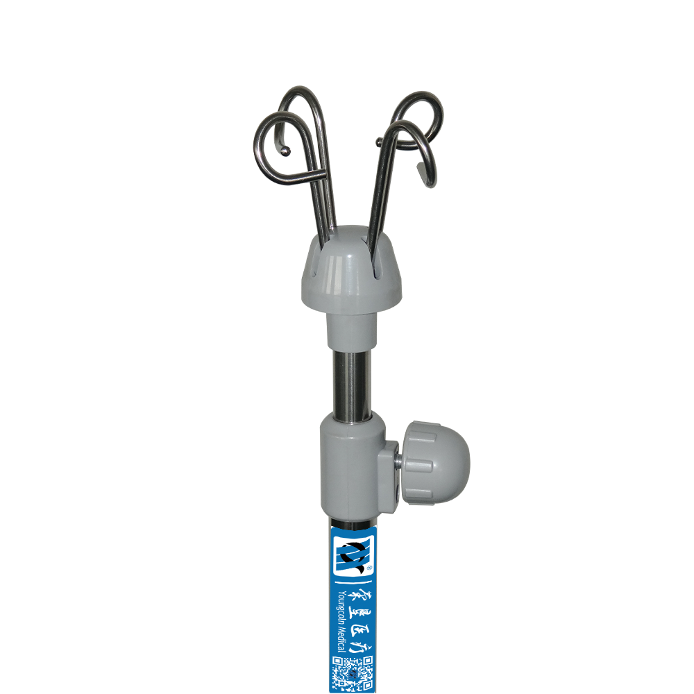 BDT222 Mobile Stainless Steel Infusion with Hooks