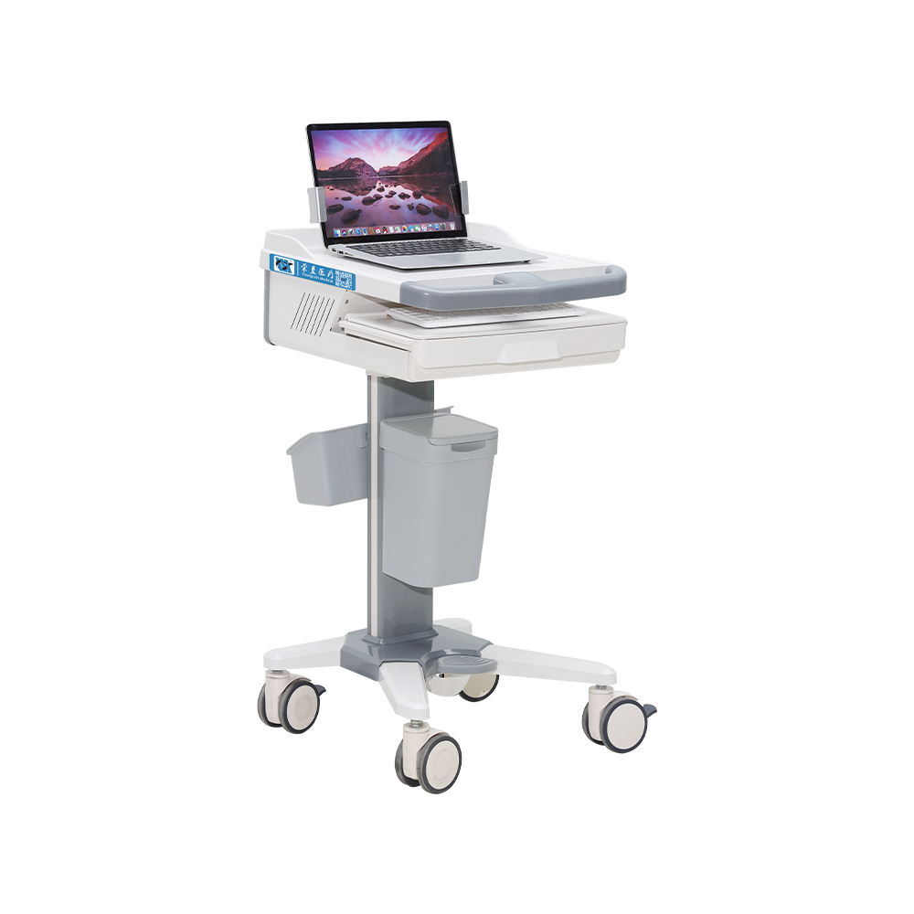 BDT48061 Mobile Medical Laptop Cart On Wheels