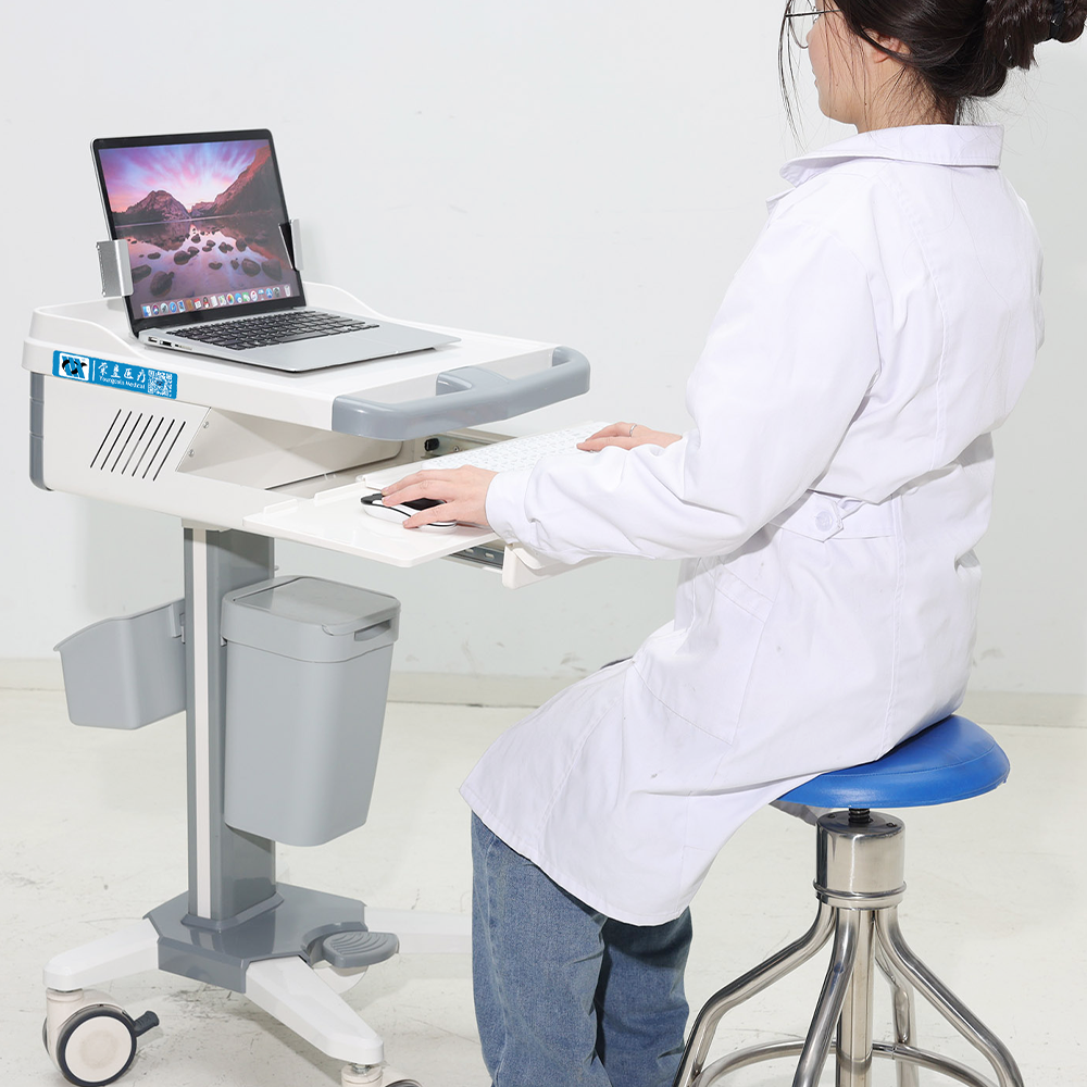BDT48061 Mobile Medical Laptop Cart On Wheels
