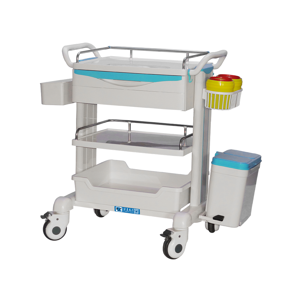 BDT8139 Mobile Hospital Treatment Trolley With Drawer