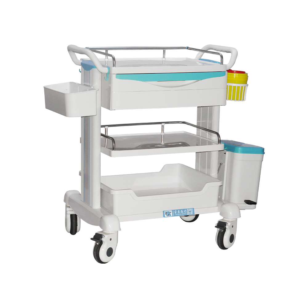 BDT8139 Mobile Hospital Treatment Trolley With Drawer