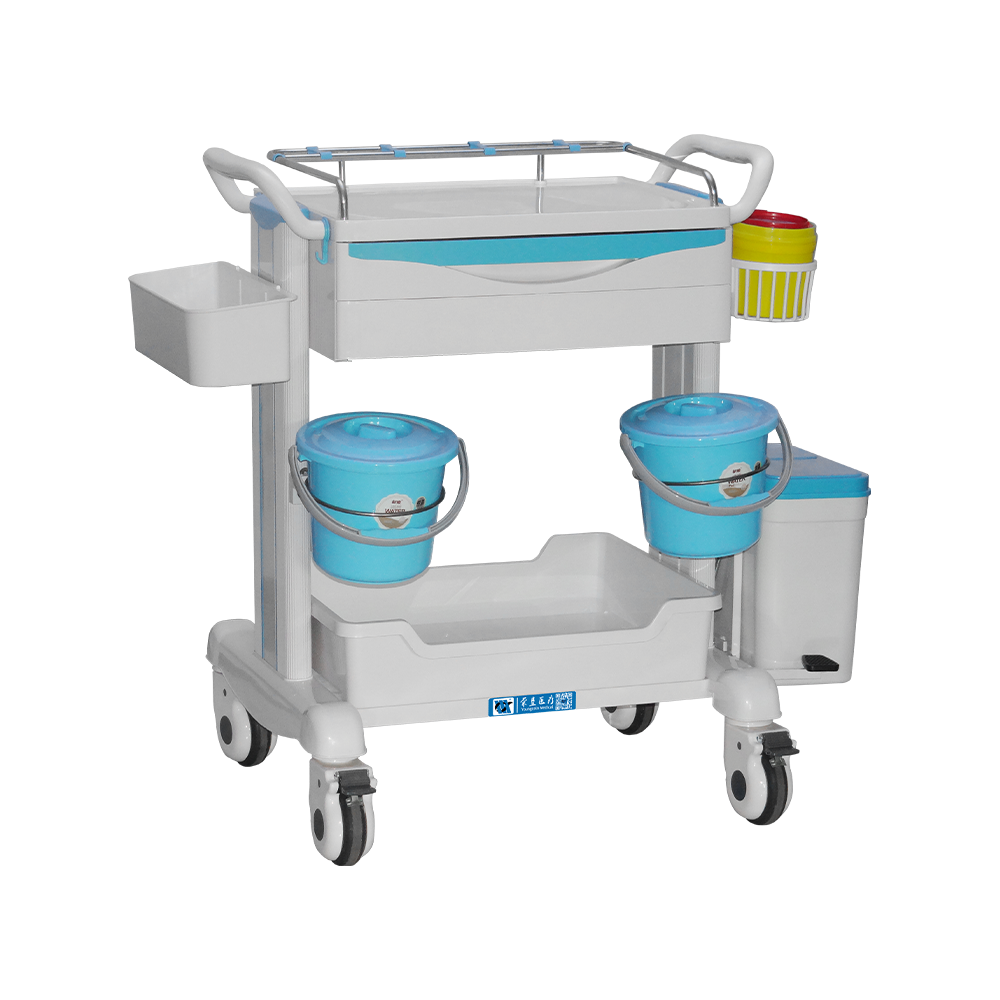 BDT8150 Mobile Hospital Treatment Trolley With With Accessories Holder