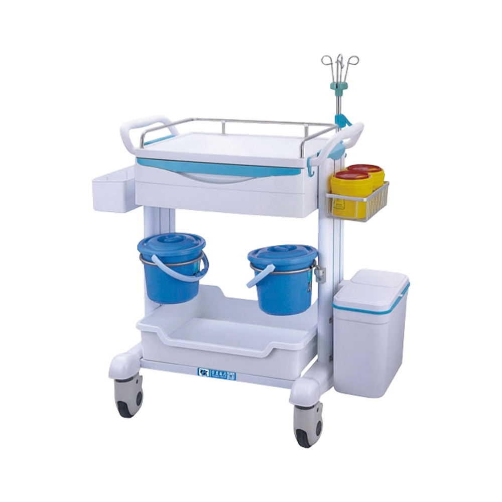 BDT8150 Mobile Hospital Treatment Trolley With With Accessories Holder