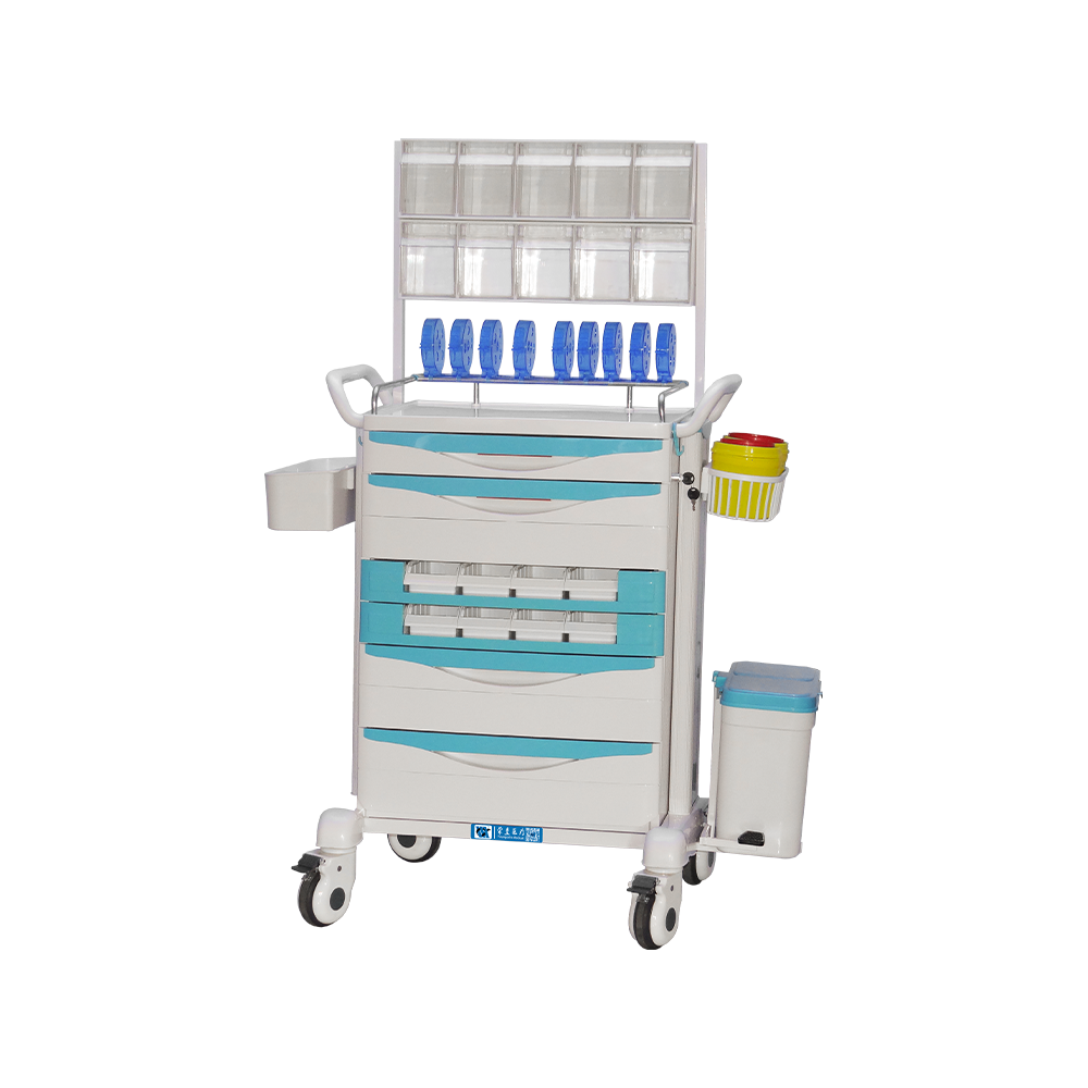 BDT8152 Surgery Centers Mobile Hospital Locking Anesthesia Cart