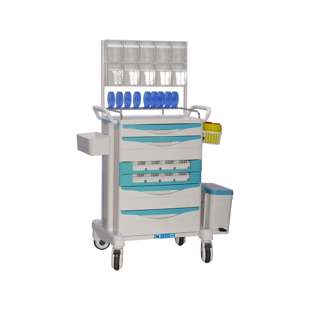 BDT8152 Surgery Centers Mobile Hospital Locking Anesthesia Cart