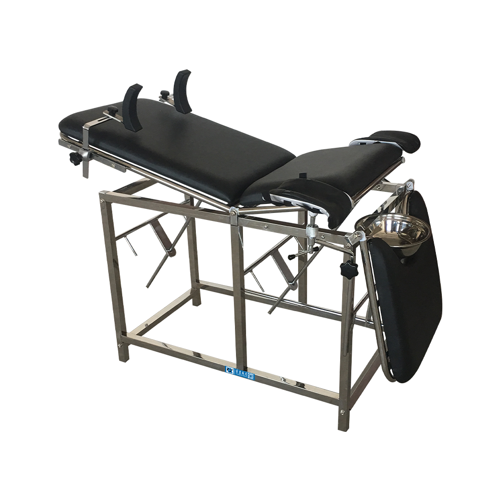 YC-C105 Medical Stainless Steel Gynecological Couch