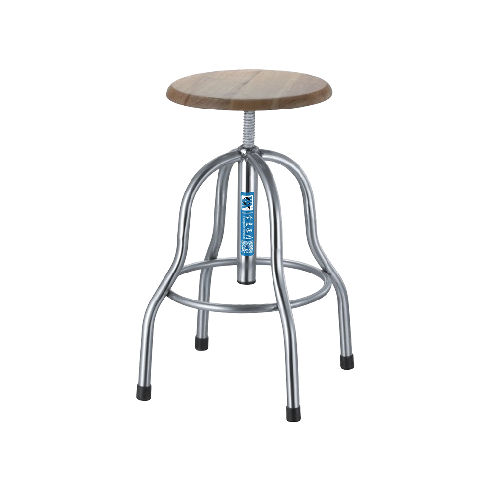 BDEC204(II) Medical Hospital Stainless Steel Nurse Stool