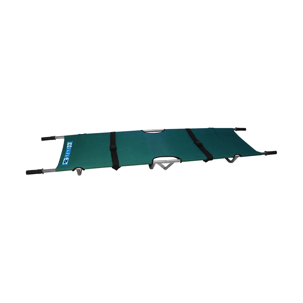 BDST115 Stainless Steel Folding Stretcher Bed