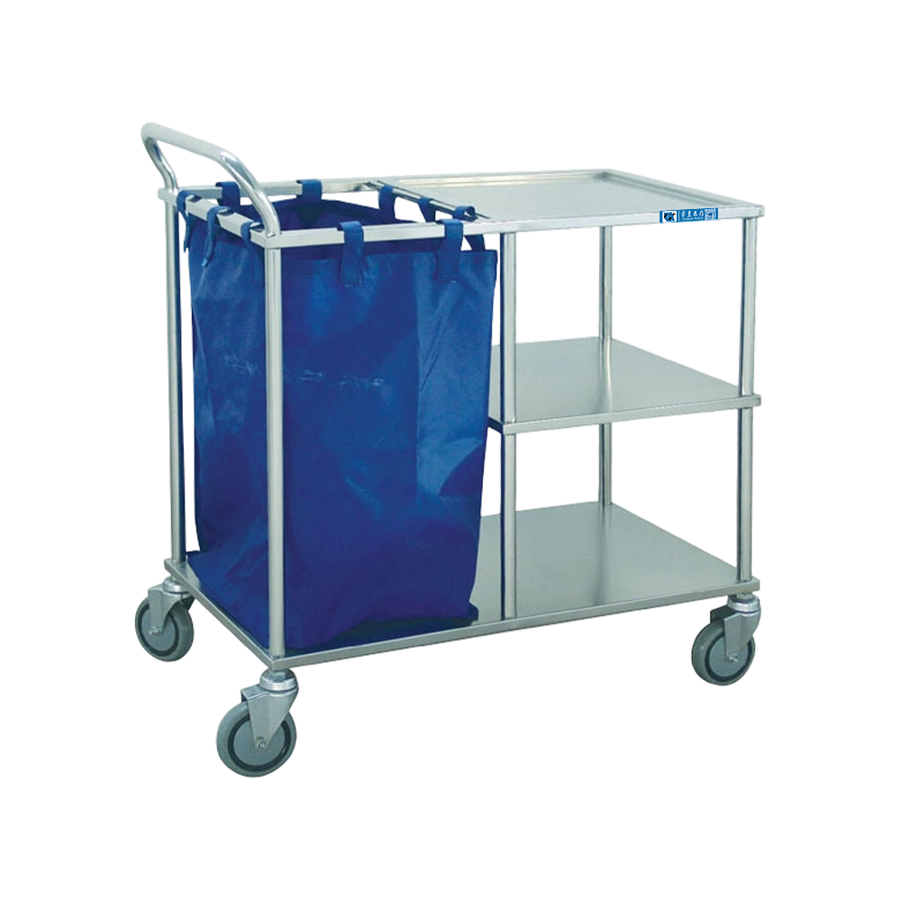 BDT209 Mobile Stainless Steel Hospital Clean Linen Trolley
