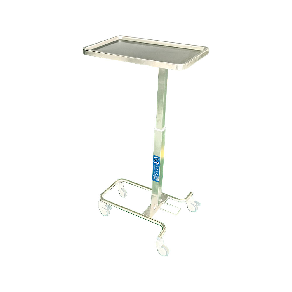 BDT301 Stainless Steel Hydraulic Mayo Table