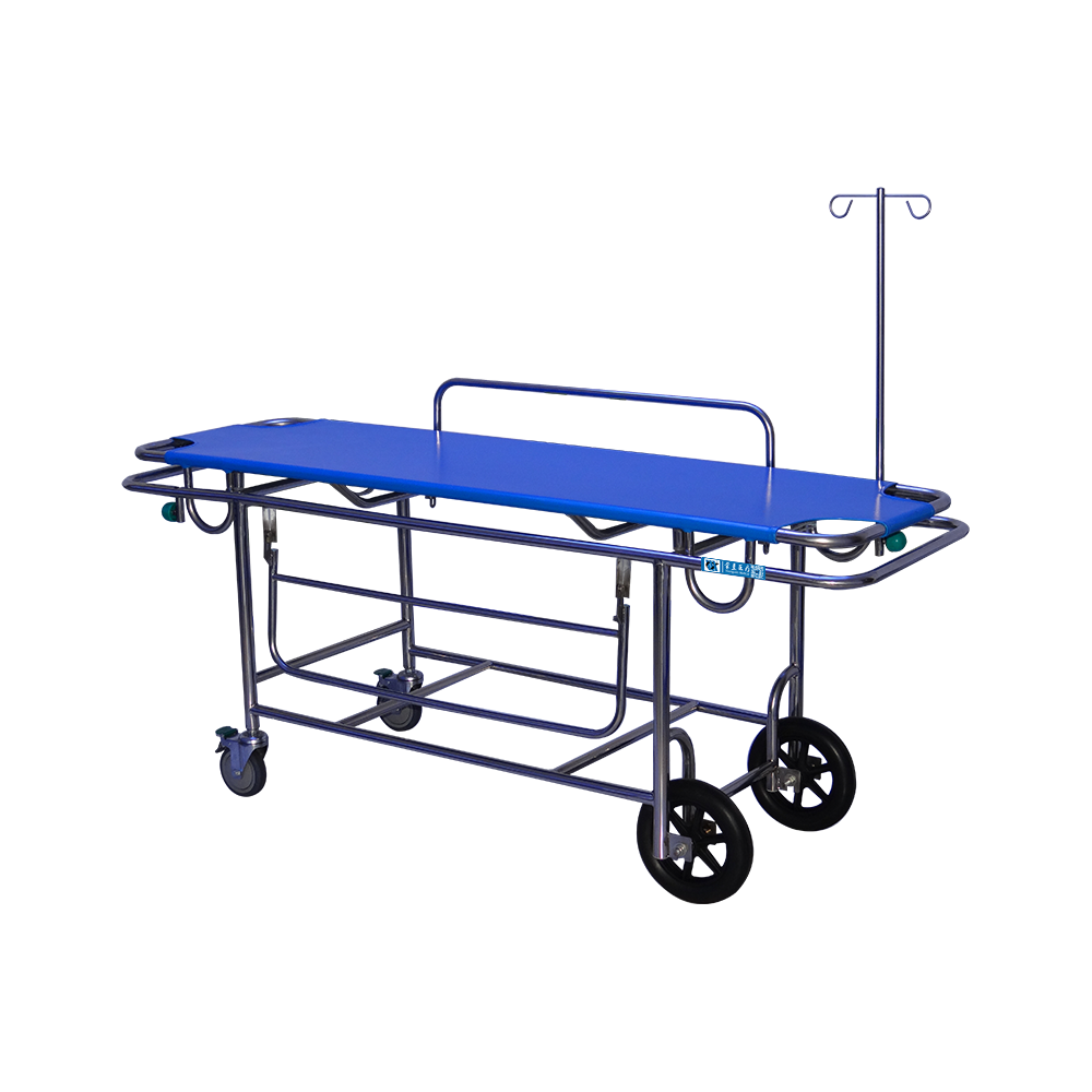 BDTT209 Manual Stainless Steel Patient Transfer Trolley