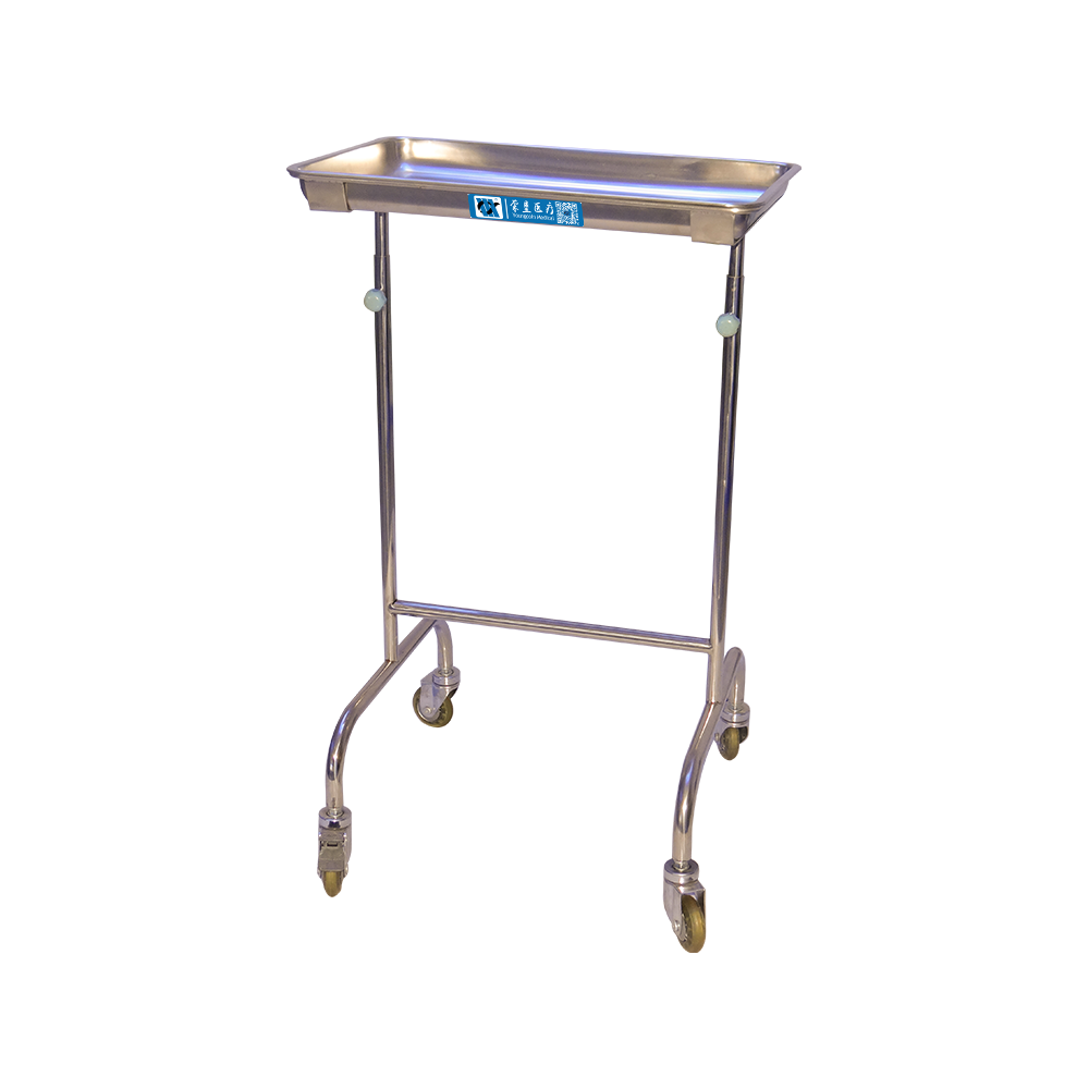 BDT302 Mobile Stainless Steel Mayo Instrument Table