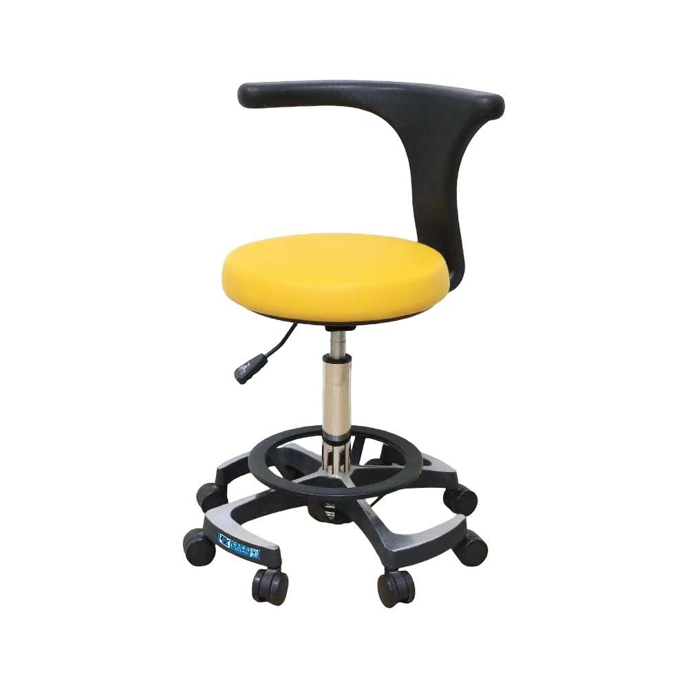 BDEC210 Medical Doctor Stool Height Adjustable and Back-rest Support
