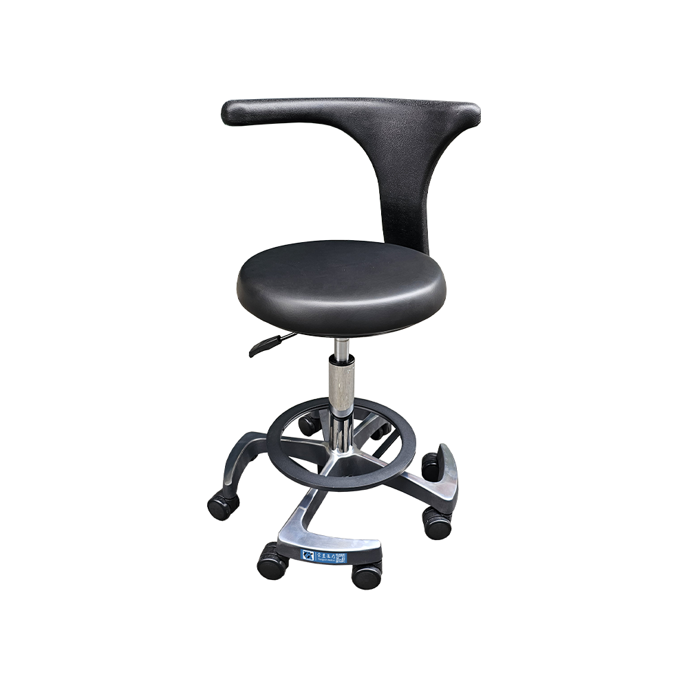 BDEC210 Medical Doctor Stool Height Adjustable and Back-rest Support