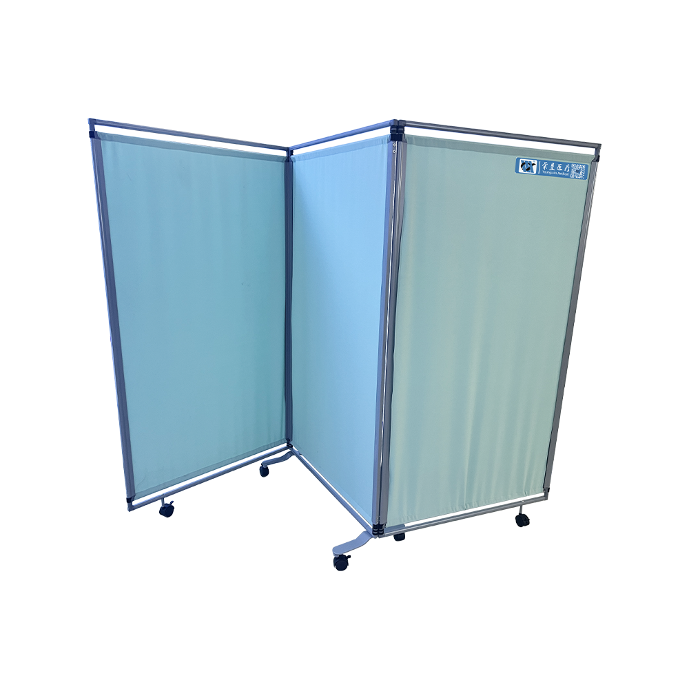 BDT231 Mobile Hospital Ward Screen Stand 3 Fold