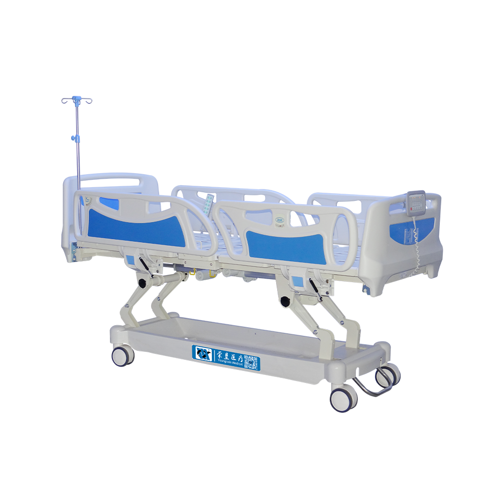 YC-E5618K(I) Electric Automatic Hospital ICU Bed 5 Functions