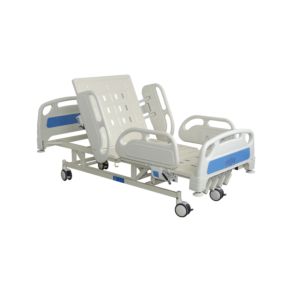 YC-T5618L Manual Hospital Bed 5 Functions with Corner Bumper