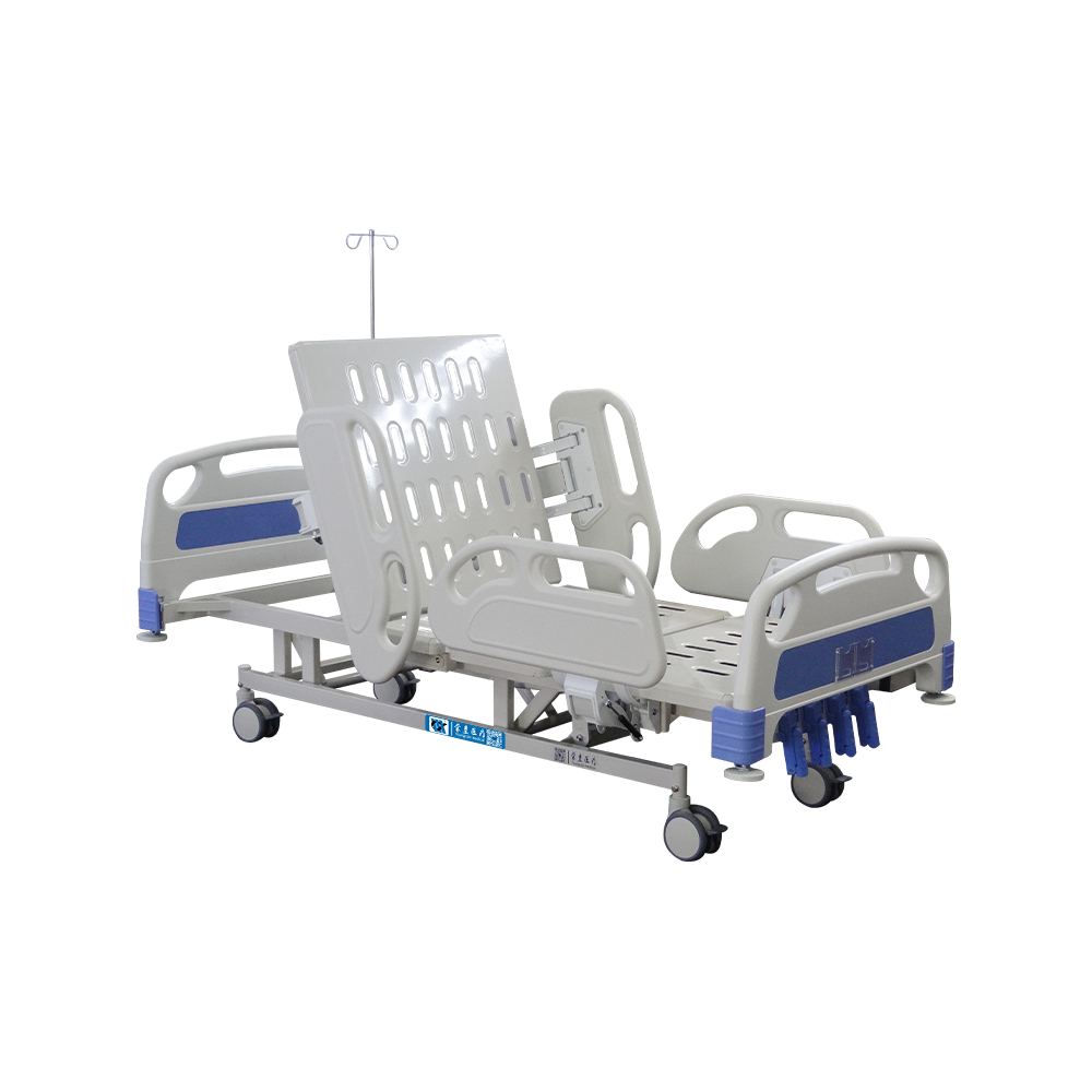 YC-T5618L Manual Hospital Bed 5 Functions with Corner Bumper
