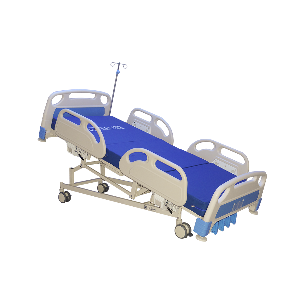 YC-T5618L Manual Hospital Bed 5 Functions with Corner Bumper