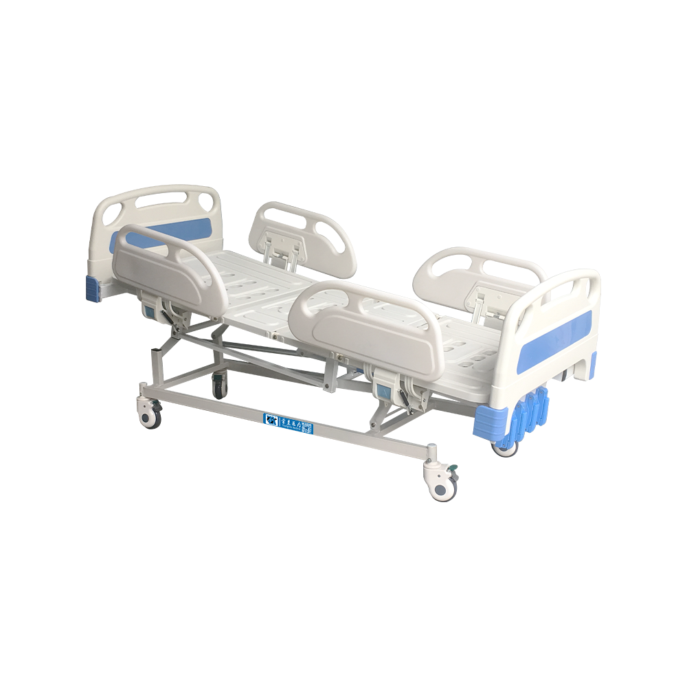 YC-T5618L Manual Hospital Bed 5 Functions with Corner Bumper
