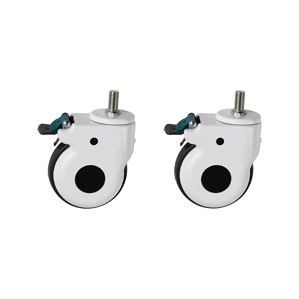 BDEC032 Standard Accessories Steel chromed material Mobile Wheels