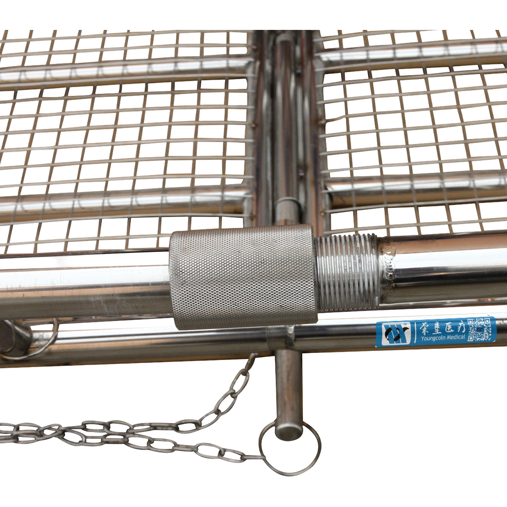 BDST110(III) Stainless Steel Rescue Basket Stretcher Detachable Design