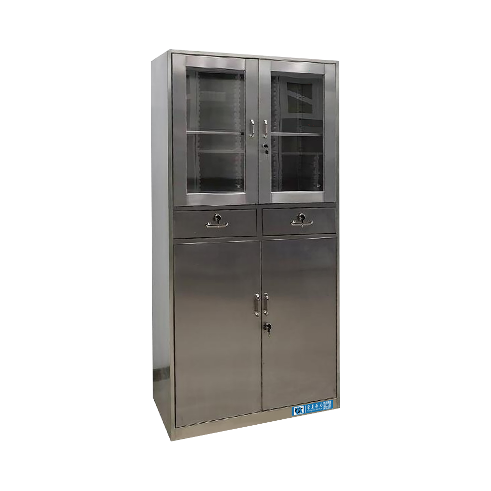 SUS110057-2 Hospital Stainless Steel 304 / 201 Cabinet