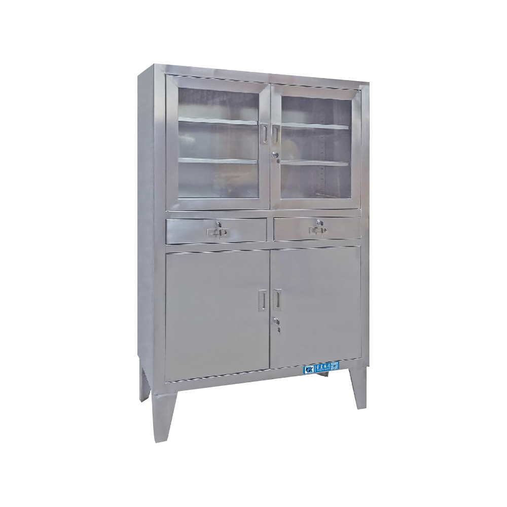 SUS110057-5 Hospital Rust Resistant Stainless Steel Cabinet